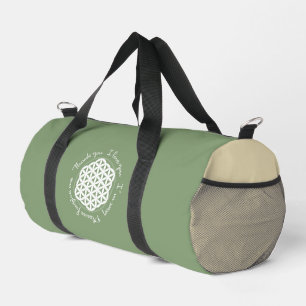 Bolso De Deporte Pequeño Flor de vida Ho'oponopono
