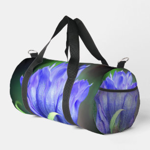 Bolso De Deporte Pequeño Flor gentiana azul