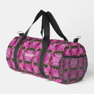 Bolso De Deporte Pequeño Flor rosa Hibiscus multiplexada personalizada