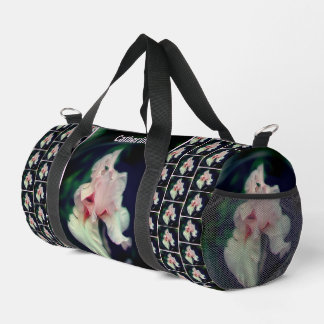 Bolso De Deporte Pequeño Flor rosa Iris Resumen Arte Personalizado