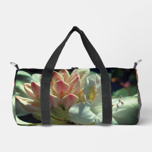 Bolso De Deporte Pequeño Flor Y Buda Azalea Blanca