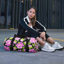 Flora de color de agua negro de peonies