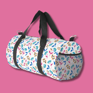Bolso De Deporte Pequeño Floral abstracto tulipán floral