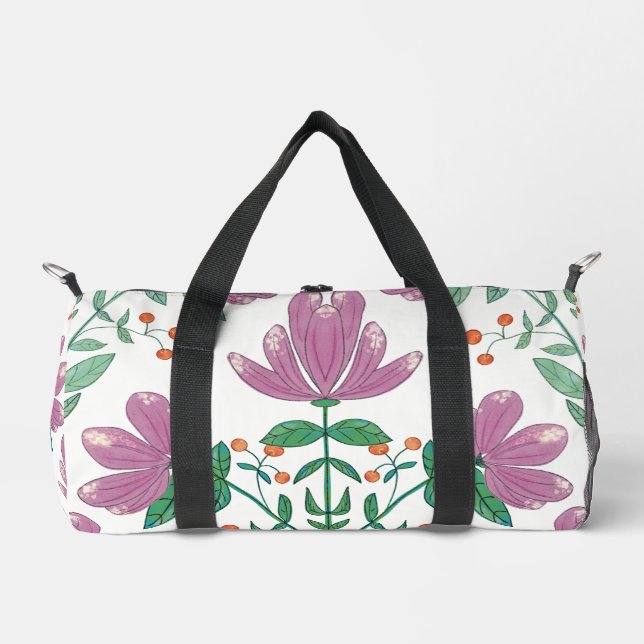 Bolso De Deporte Pequeño Floral pequeña (Anverso)