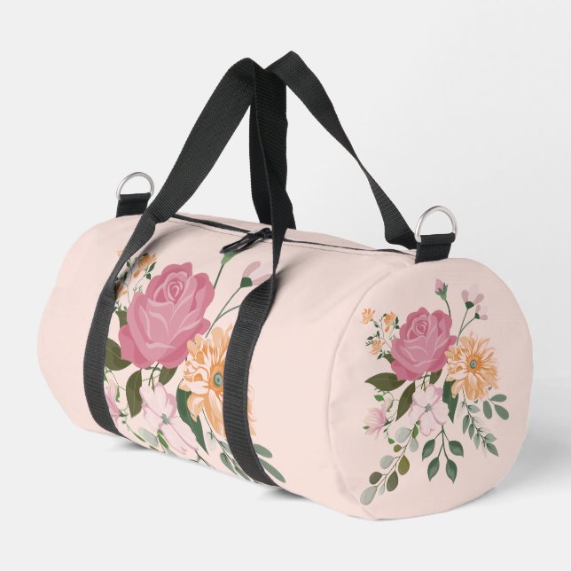 Bolso De Deporte Pequeño Flores acuáticas (Esquina izquierda)