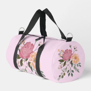 Bolso De Deporte Pequeño Flores acuáticas
