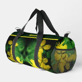 Bolso De Deporte Pequeño Flores de geranio salvaje personalizadas