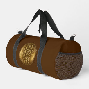 Bolso De Deporte Pequeño FLORES DE LA VIDA - Geometría Sagrada Medaillon 1