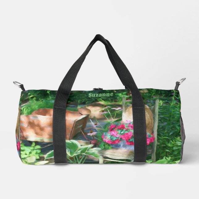 Bolso De Deporte Pequeño Flower Garden Antiguo Presidente Personalizado (Anverso)