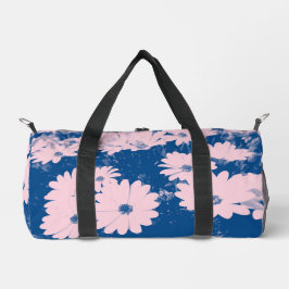 Bolso De Deporte Pequeño Flower image on duffle bag