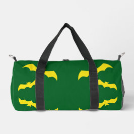 Bolso De Deporte Pequeño Flying Yellow Halloween Bats