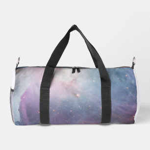 Bolso De Deporte Pequeño Foto en pastel del espacio de la nebulosa de Orión