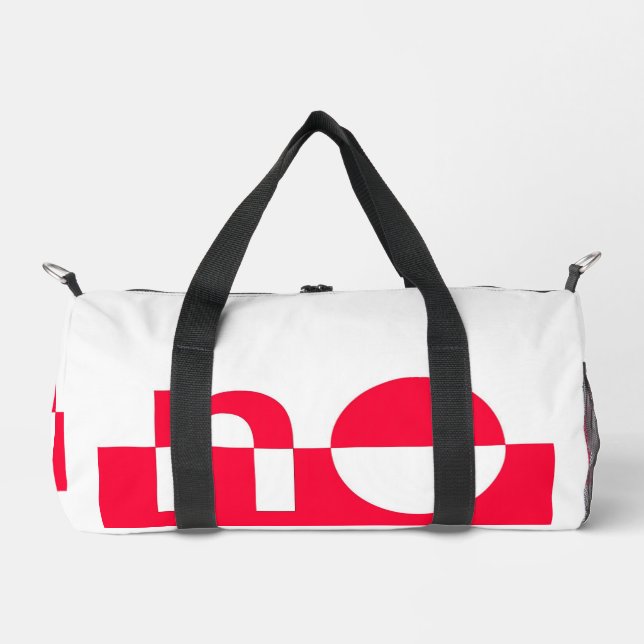 Bolso De Deporte Pequeño free greenland (Anverso)