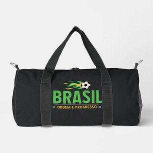 Bolso De Deporte Pequeño Fútbol Brasil