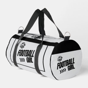 Bolso De Deporte Pequeño Fútbol, jugador de fútbol Chica, equipo, regalo