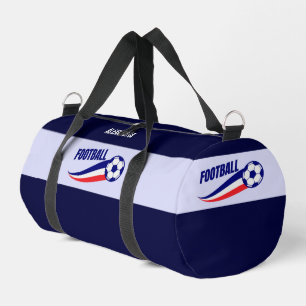 Bolso De Deporte Pequeño Futbolista Chica, cumpleaños, bandera de Francia