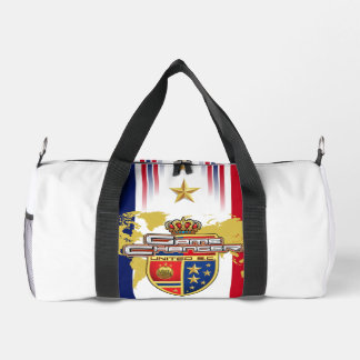Bolso De Deporte Pequeño "Game Changer" Rojo, Blanco, Azul y Oro Estrellas 