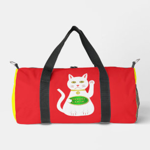 Bolso De Deporte Pequeño Gato Lucky Oriental