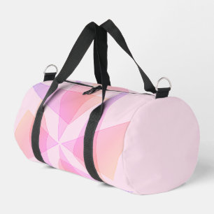 Bolso De Deporte Pequeño Geométrica rosa