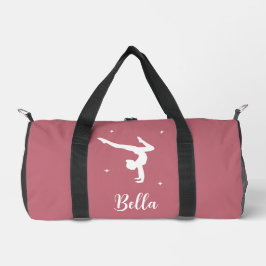 Bolso De Deporte Pequeño Gimnasia rosa moderna de baile fitness