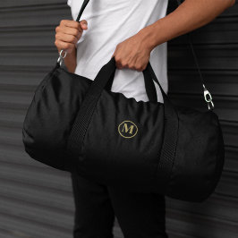 Bolso De Deporte Pequeño Gimnasio minimalista elegante con inicio de oro ne