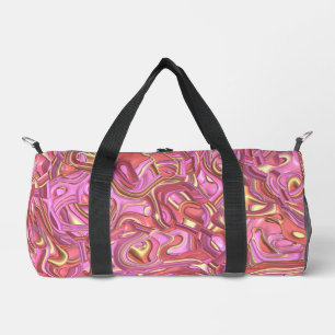 Bolso De Deporte Pequeño Giros Trippy Colorful 3D