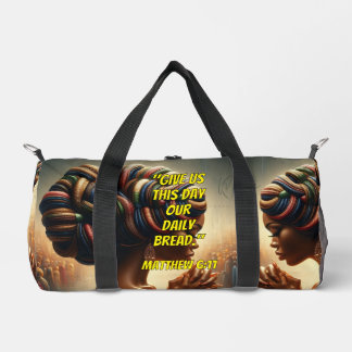 Bolso De Deporte Pequeño Give Us This Day Our Daily Bread." (Matthew 6:11)