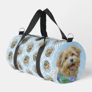 Bolso De Deporte Pequeño Glen de Imaal Terrier Pintando Arte Perro Original