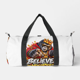 Bolso De Deporte Pequeño Gorila Corona Motivacional Gimnasio Cree En Ti Mis