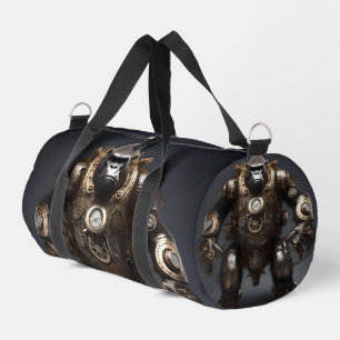 Bolso De Deporte Pequeño Gorila de Steampunk futurista,