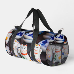 Bolso De Deporte Pequeño Grabando figuras de gatos