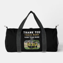 Bolso De Deporte Pequeño Gracias Coach Team Name Photo