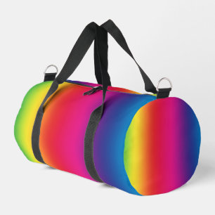 Bolso De Deporte Pequeño Gradiente de Arcoíris