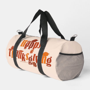 Bolso De Deporte Pequeño Gráfico brillante y festivo de Acción de Gracias d