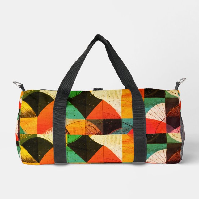 Bolso De Deporte Pequeño Gráficos abstractos (Anverso)