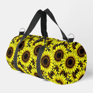 Bolso De Deporte Pequeño Grandes Sunflower dorados