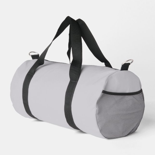 Bolso De Deporte Pequeño Gris sólido (Esquina derecha)