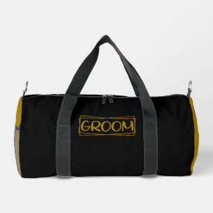 Bolso De Deporte Pequeño GROOM Dark Gold Black