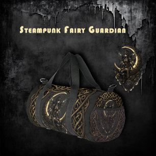 Bolso De Deporte Pequeño Guardián de hadas Steampunk.