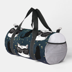 Bolso De Deporte Pequeño Guay Cats Print Cut Sew Bag