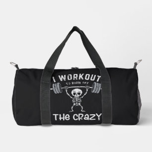 Bolso De Deporte Pequeño Hago Trabajo Para Quemar El Loco