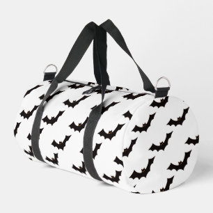 Bolso De Deporte Pequeño Halloween, Patrón de Murciélagos, Truco o Trato, B