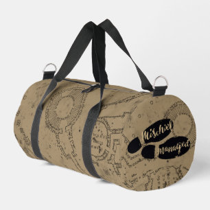 Bolso De Deporte Pequeño Harry Potter Mapa de huellas de MISCHIEF MANAGED