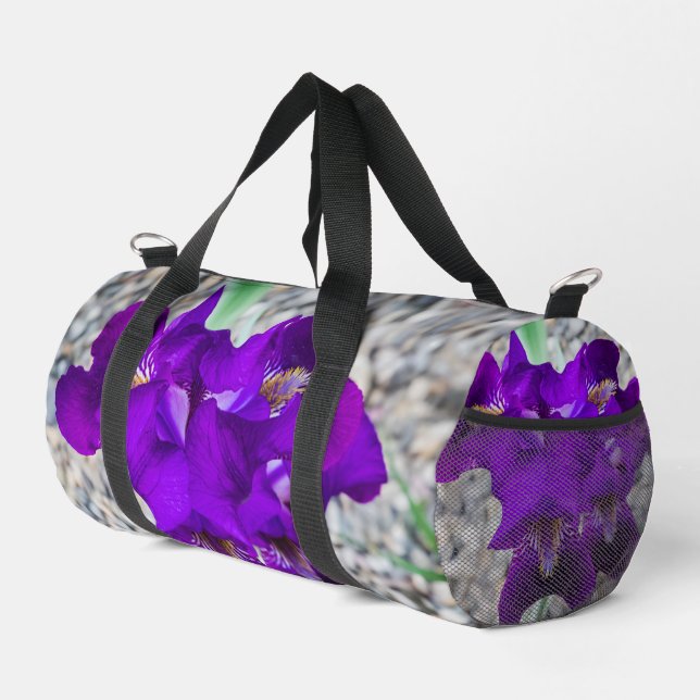 Bolso De Deporte Pequeño Hermoso iris morado (Esquina derecha)
