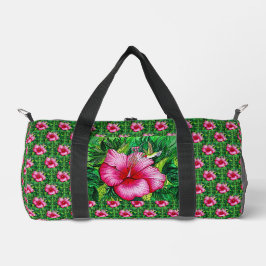 Bolso De Deporte Pequeño Hibisco Colibrí