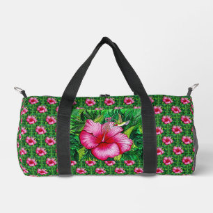 Bolso De Deporte Pequeño Hibisco Colibrí