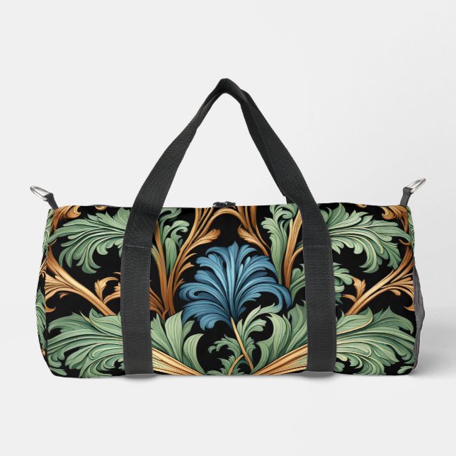 Bolso De Deporte Pequeño Hojas de Acanthus (pequeñas) (Anverso)