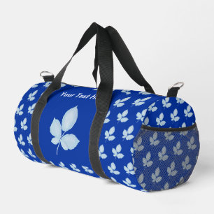 Bolso De Deporte Pequeño Hojas de bramble de impresión de Cyano