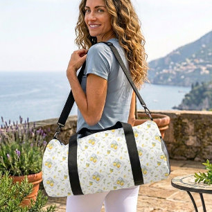 Bolso De Deporte Pequeño Huerta Costera de la Riviera Arte Vista Impresa Ar