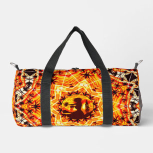 Bolso De Deporte Pequeño Hula Palms de Hawaii Sunset